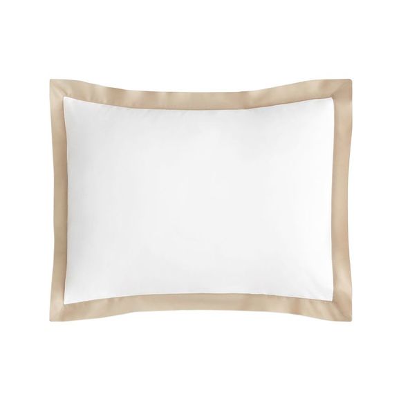 Matouk Oberlin Boudoir Sham White/Champagne - NWT $64 - Picture 1 of 2